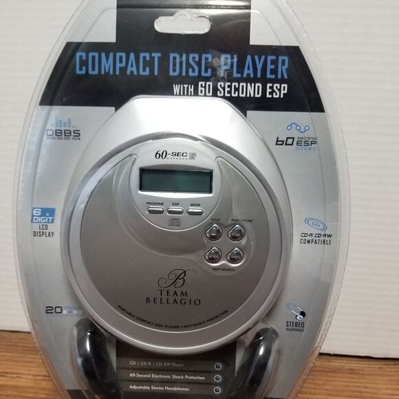 GPX COMPACT DISC PLAYER NEW TEAM BELLAGIO C1 - Picture 4 of 7